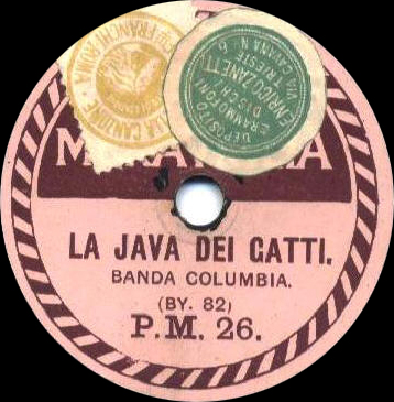 BANDA COLUMBIA - La Java Dei Gatti   (Serie Piccole Meraviglia)