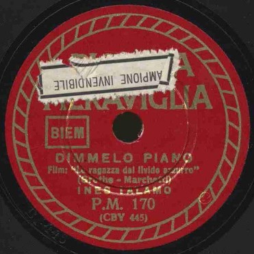 TALAMO INES - Dimmelo piano