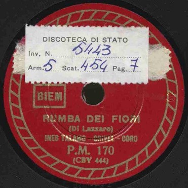 TALAMO INES E CRIVEL - Rumba dei fiori