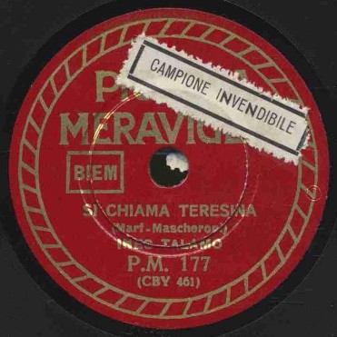 TALAMO INES - Si chiama Teresina