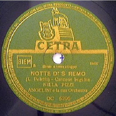 FESTIVAL DI SANREMO 1951: I CANTANTI - LE CANZONI - I TESTI NOTTE%204