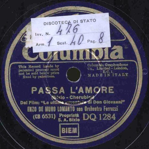passa l'amore