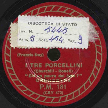 ORCHESTRA - I tre porcellini Chi ha paura del lupo