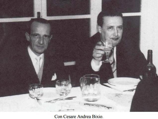 Con Cesare Andrea Bixio