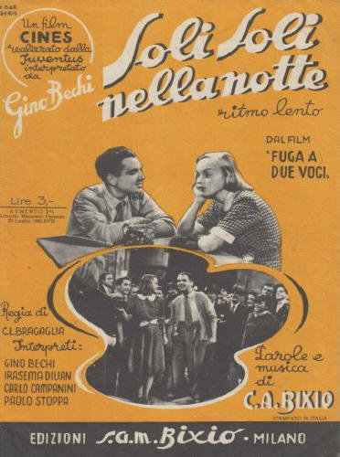 Soli soli nella notte