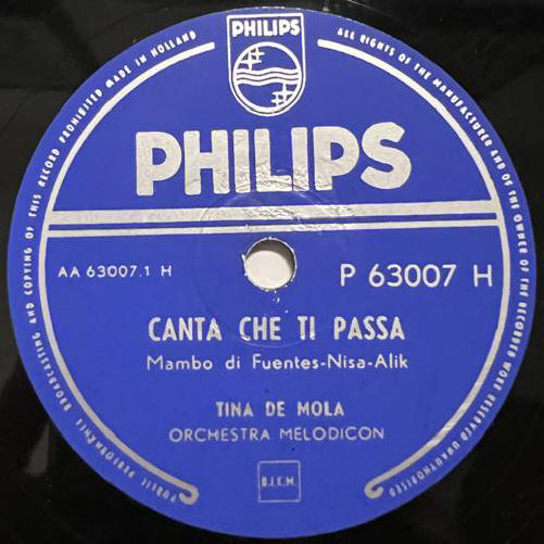 canta che ti passa tina de mola