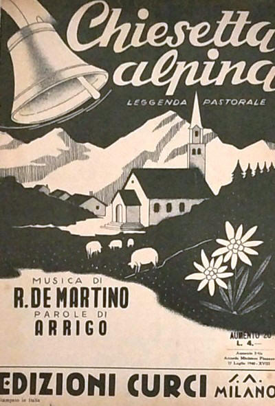 Chiesetta alpina (Spartito)