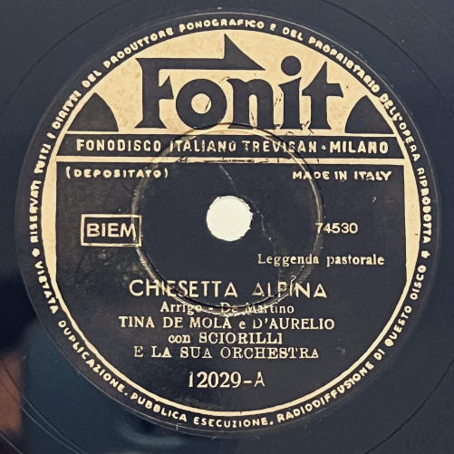 Chiesetta alpina Tina de Mola e Nino D'Aurelio
