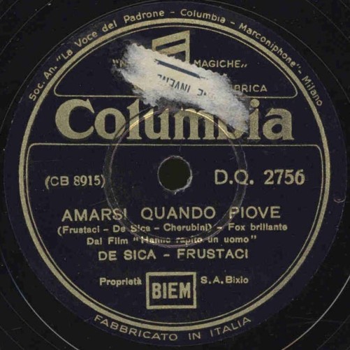 amarsi quando piove