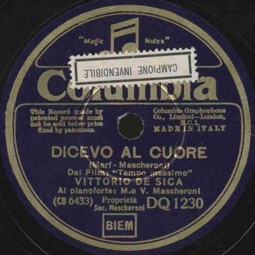 Dicevo al cuore